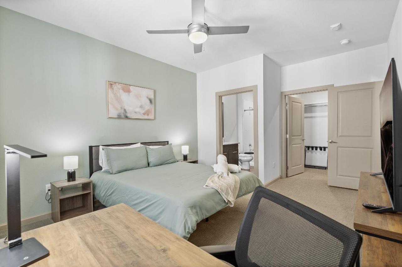 Luxe 3B/2B Getaway - Pool, Gym, Parking, Pet Wash Daire Leander Dış mekan fotoğraf